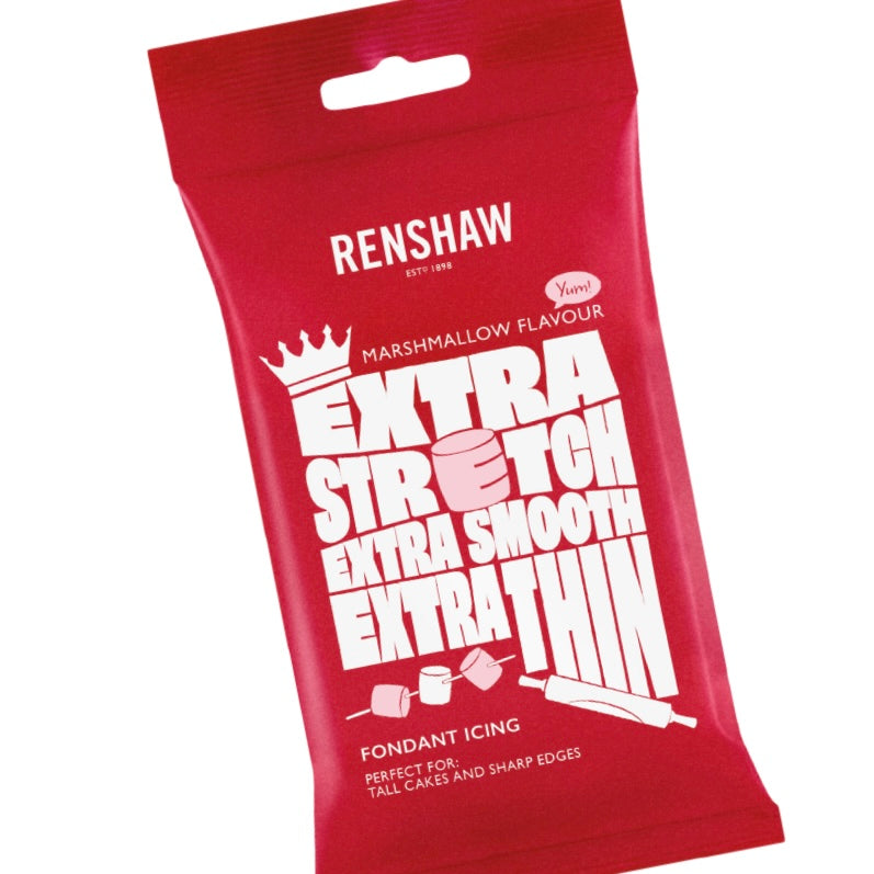 Renshaw Extra Stretch, Extra Smooth, Extra Thin Fondant Icing - Red, 1 kg  (Pack of 1) : : Grocery