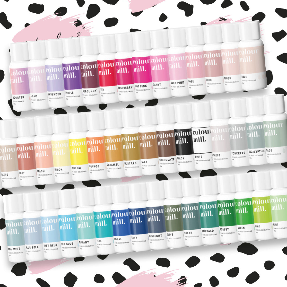 Shop Colour Mill Oil Based Food Coloring Set: Tropical Candy