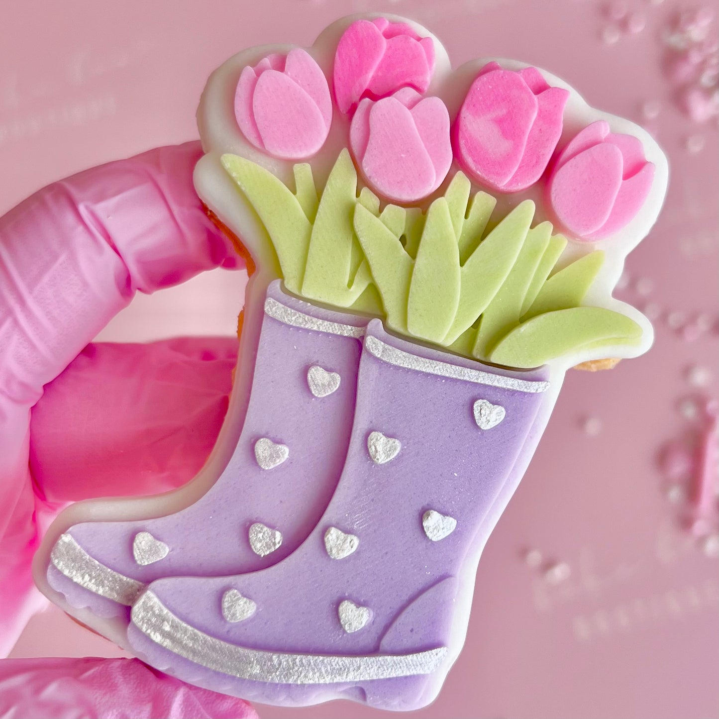 WELLIES WITH FLOWERS - MULTI POP EMBOSSER AND CUTTER