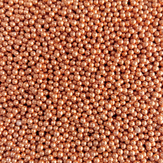 ROSE GOLD 4MM PEARLS - SUPER SHINE SPRINKLES