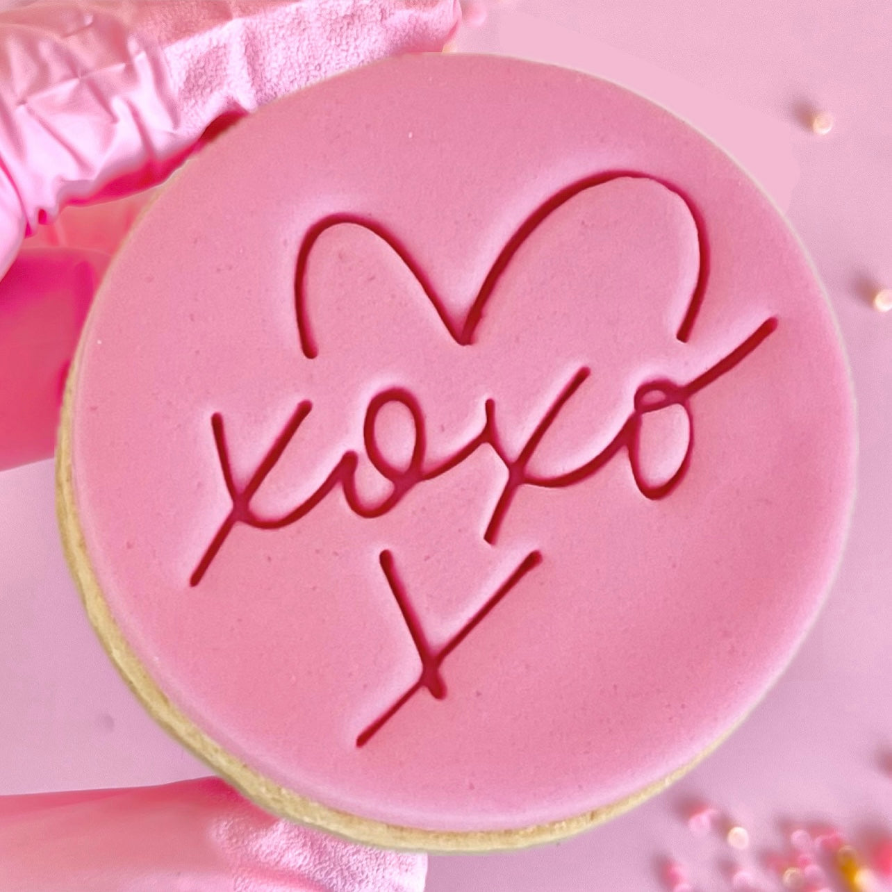 XOXO HEART STAMP