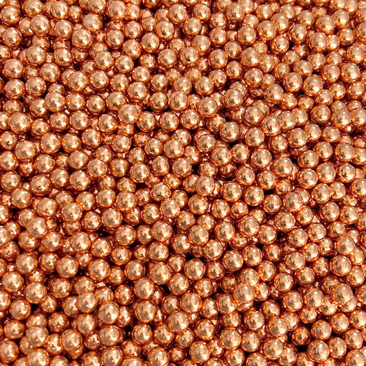 ROSE GOLD 7MM PEARLS - SUPER SHINE SPRINKLES