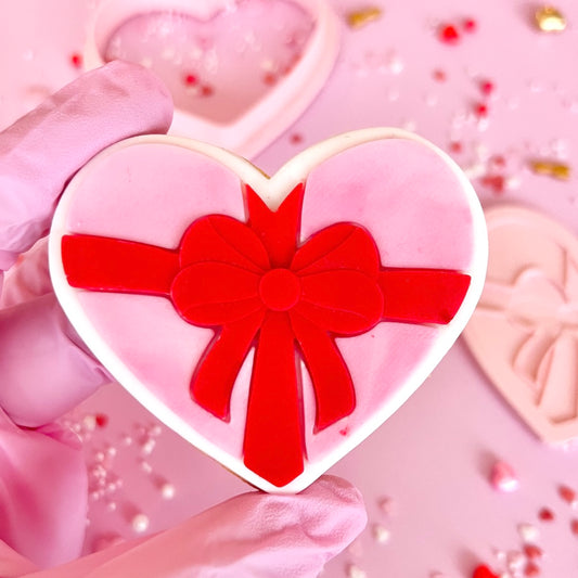 HEART BOW - MULTI POP EMBOSSER AND CUTTER