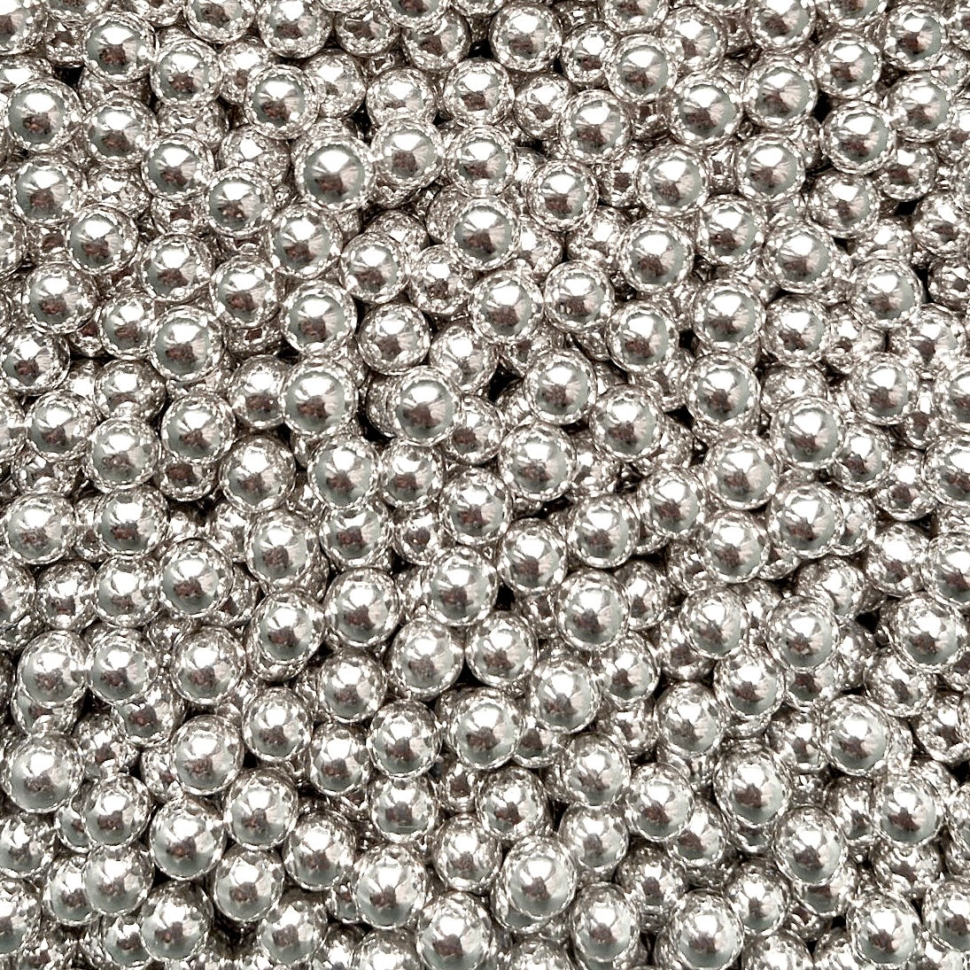 SILVER 7MM PEARLS - SUPER SHINE SPRINKLES (V)