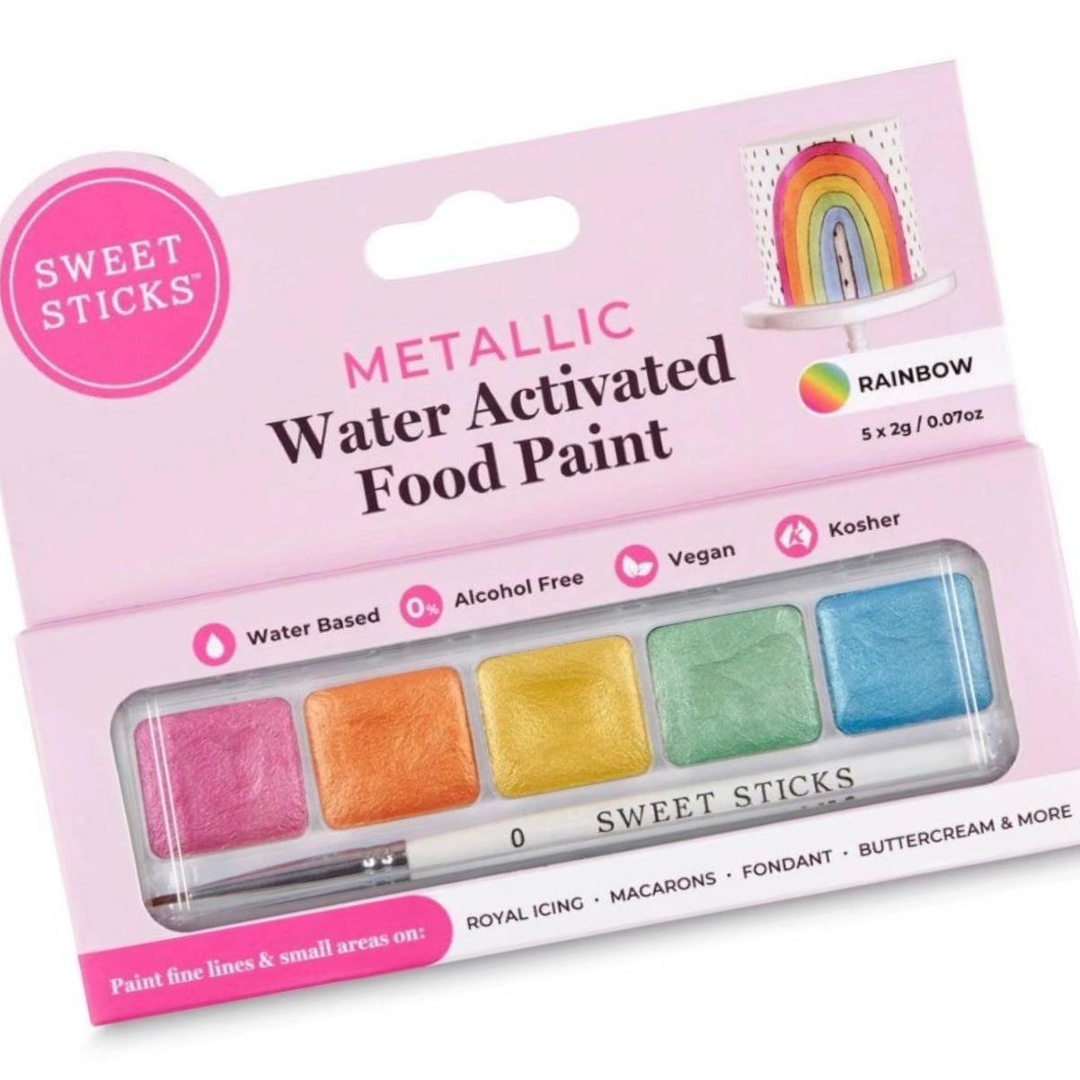 SWEET STICKS PAINT PALETTE - RAINBOW