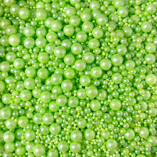 LIME GREEN PEARL MIX - SPRINKLE MIX