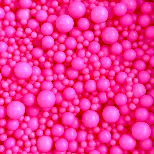 MATT HOT PINK PEARLS - SPRINKLE MIX