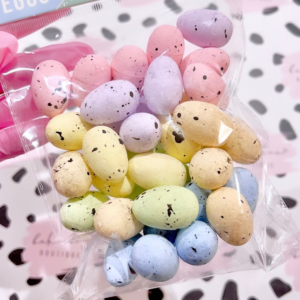 DECORATIVE PASTEL EGGS - PACK OF 36