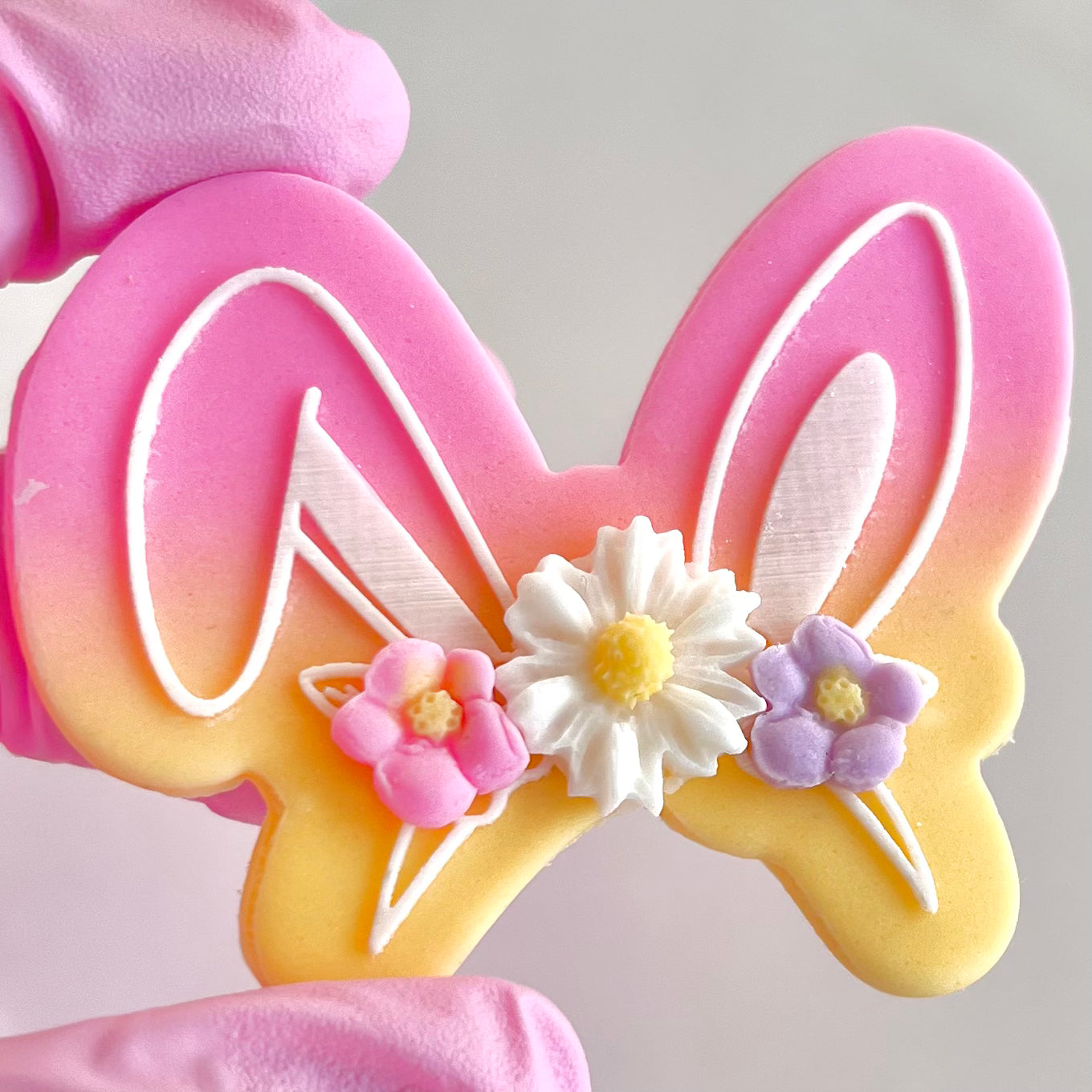 BUNNY EARS HEADBAND - RAISED EMBOSSER