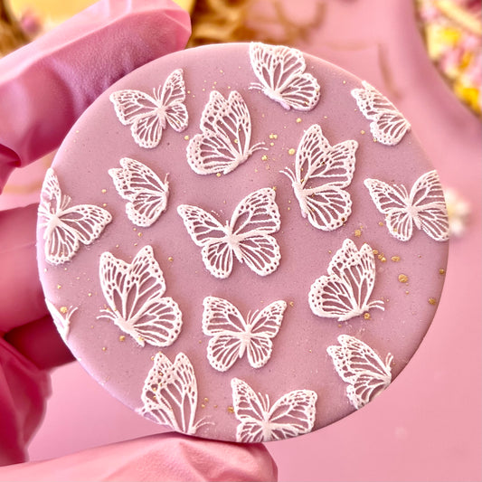 BUTTERFLY PATTERN  - RAISED EMBOSSER