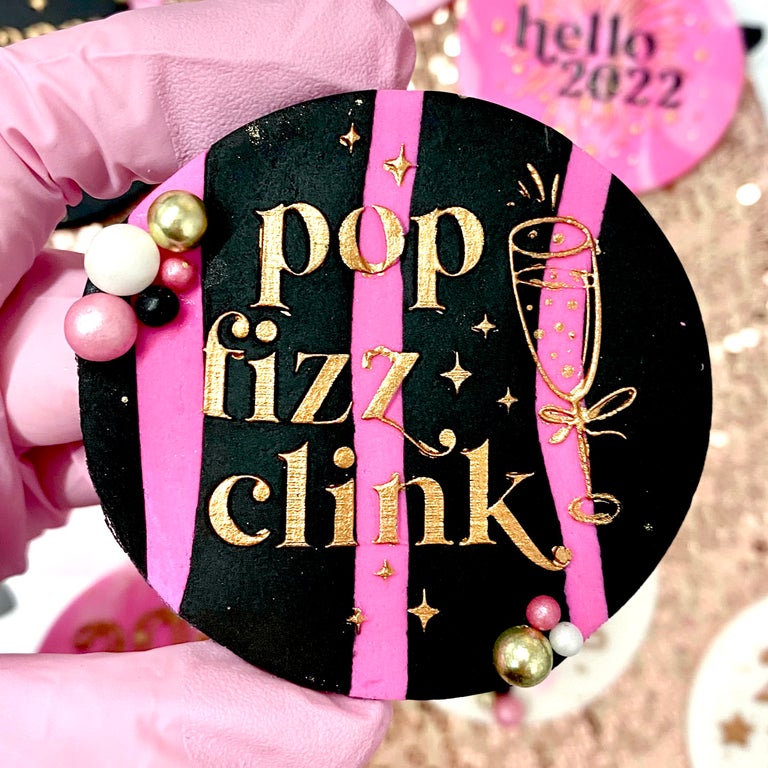 POP FIZZ CLINK - RAISED EMBOSSER