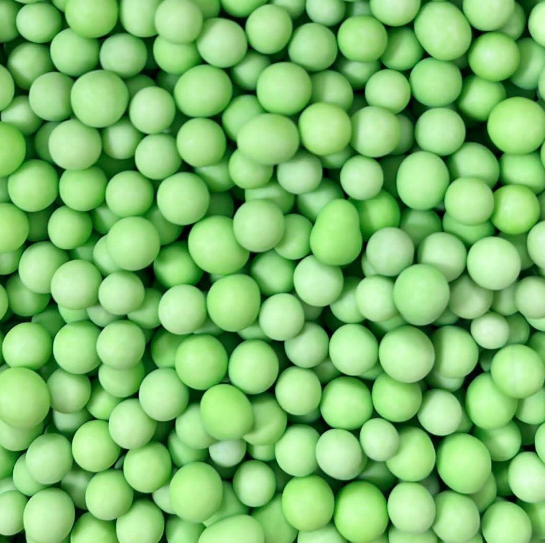 SMALL LIME GREEN CHOCOBALLS - SPRINKLES