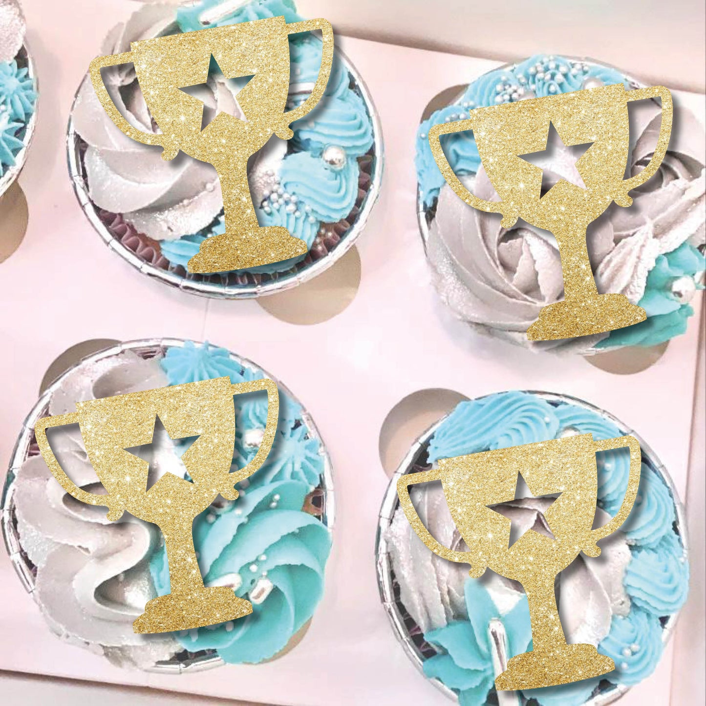 TROPHY - CUPCAKE TOPPERS