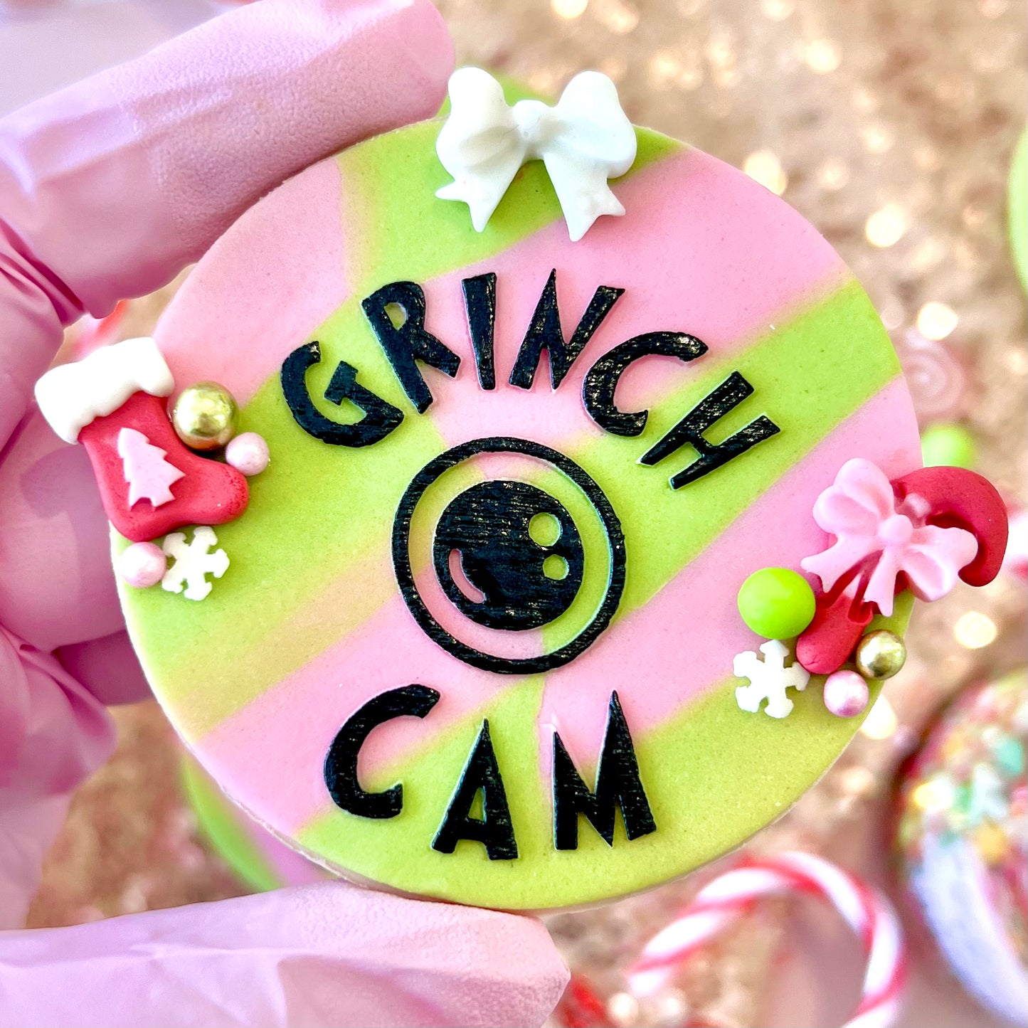 GRINCH CAM - RAISED EMBOSSER